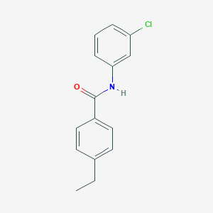 Benzamide, N-(3-chlorophenyl)-4-ethyl-