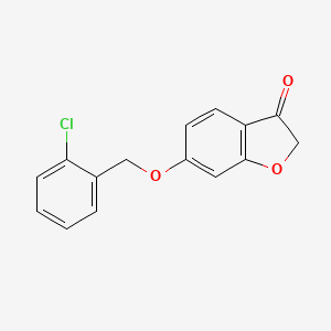 6-((2-chlorobenzyl)oxy)benzofuran-3(2H)-one