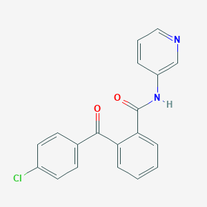 2-(4-chlorobenzoyl)-N-(3-pyridinyl)benzamide