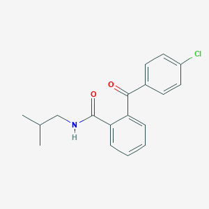 2-(4-chlorobenzoyl)-N-isobutylbenzamide