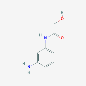 N-(3-aminophenyl)-2-hydroxyacetamide