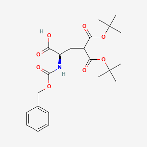 N-alpha-(Benzyloxycarbonyl)-gamma-carboxy-D-glutamic-acid-gamma-di-t-butyl ester
