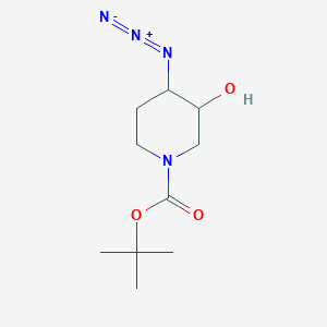 B2903915 trans-1-boc-4-azido-3-hydroxypiperidine CAS No. 203503-02-0