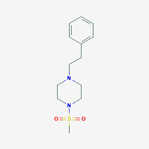 1-Methanesulfonyl-4-(2-phenylethyl)piperazine