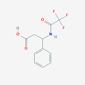 3-Phenyl-3-(2,2,2-trifluoroacetamido)propanoic acid