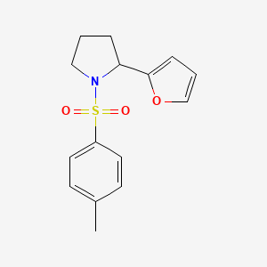 2-(2-Furyl)-1-[(4-methylphenyl)sulfonyl]pyrrolidine