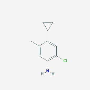 2-Chloro-4-cyclopropyl-5-methylaniline