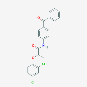 N-(4-benzoylphenyl)-2-(2,4-dichlorophenoxy)propanamide