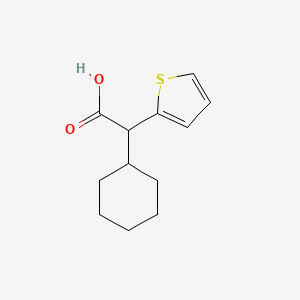 molecular formula C12H16O2S B2904022 Cyclohexyl-[2]thienyl-acetic acid CAS No. 51535-53-6