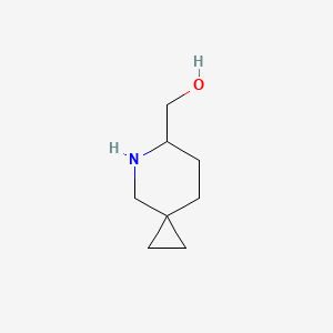 molecular formula C8H15NO B2904043 5-Azaspiro[2.5]octan-6-ylmethanol CAS No. 2111137-79-0