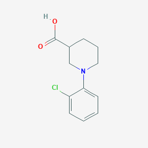 1-(2-Chlorophenyl)piperidine-3-carboxylic acid