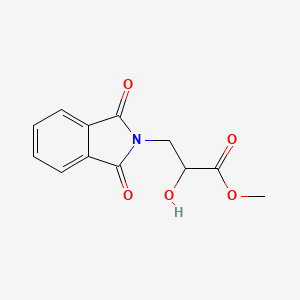 Methyl 3-(1,3-dioxoisoindolin-2-yl)-2-hydroxypropanoate