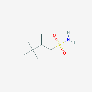 2,3,3-Trimethylbutane-1-sulfonamide