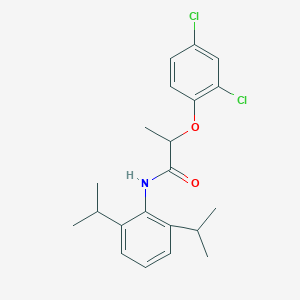 2-(2,4-dichlorophenoxy)-N-(2,6-diisopropylphenyl)propanamide