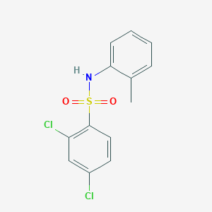 molecular formula C13H11Cl2NO2S B2904142 2,4-dichloro-N-(2-methylphenyl)benzenesulfonamide CAS No. 960528-34-1