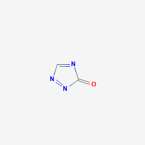 molecular formula C2HN3O B2904161 1,2,4-Triazol-5-One CAS No. 4045-72-1; 42131-33-9