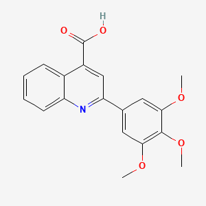 2-(3,4,5-Trimethoxyphenyl)quinoline-4-carboxylic acid