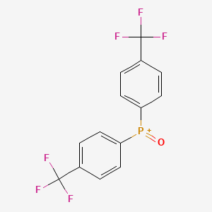 molecular formula C14H9F6OP B2904195 Bis(4-(trifluoromethyl)phenyl)phosphine oxide CAS No. 15929-43-8