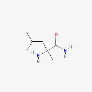 molecular formula C7H16N2O B2904305 2-Amino-2,4-dimethylpentanamide CAS No. 113509-60-7