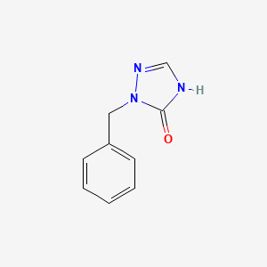 molecular formula C9H9N3O B2904326 1-benzyl-1H-1,2,4-triazol-5(4H)-one CAS No. 212203-04-8