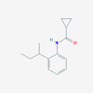 N-(2-sec-butylphenyl)cyclopropanecarboxamide