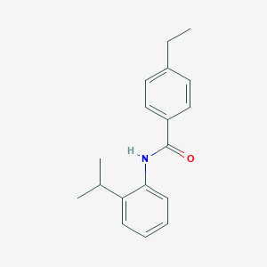4-ethyl-N-(2-isopropylphenyl)benzamide