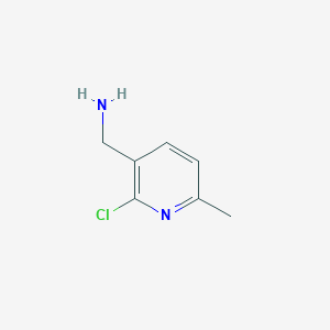 molecular formula C7H9ClN2 B2904399 (2-Chloro-6-methylpyridin-3-YL)methanamine CAS No. 97004-03-0