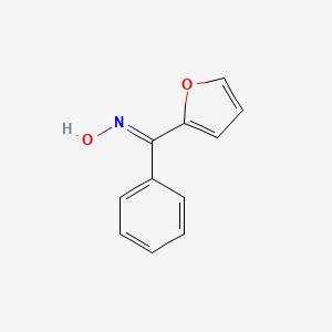 molecular formula C11H9NO2 B2904413 N-[furan-2-yl(phenyl)methylidene]hydroxylamine CAS No. 2067-52-9