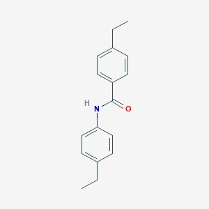 molecular formula C17H19NO B290443 4-ethyl-N-(4-ethylphenyl)benzamide 