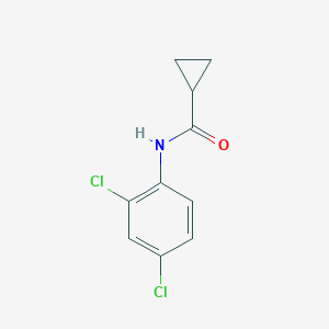 molecular formula C10H9Cl2NO B290449 N-(2,4-dichlorophenyl)cyclopropanecarboxamide 