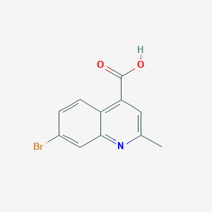 molecular formula C11H8BrNO2 B2904565 7-溴-2-甲基喹啉-4-甲酸 CAS No. 923715-61-1