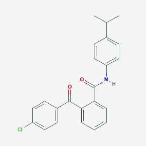 2-(4-chlorobenzoyl)-N-(4-isopropylphenyl)benzamide