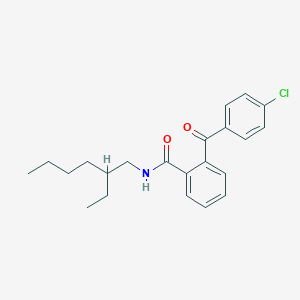 2-(4-chlorobenzoyl)-N-(2-ethylhexyl)benzamide