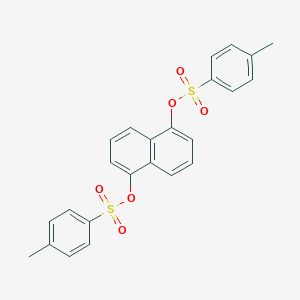 5-{[(4-Methylphenyl)sulfonyl]oxy}-1-naphthyl 4-methylbenzenesulfonate