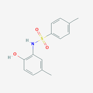 molecular formula C14H15NO3S B290468 N-(2-hydroxy-5-methylphenyl)-4-methylbenzenesulfonamide 