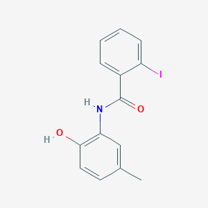 N-(2-hydroxy-5-methylphenyl)-2-iodobenzamide