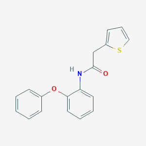 molecular formula C18H15NO2S B290484 N-(2-phenoxyphenyl)-2-(2-thienyl)acetamide 