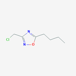 5-Butyl-3-(chloromethyl)-1,2,4-oxadiazole