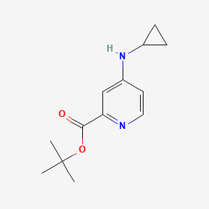 Tert-butyl 4-(cyclopropylamino)pyridine-2-carboxylate