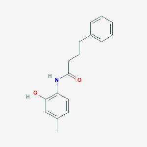 N-(2-hydroxy-4-methylphenyl)-4-phenylbutanamide