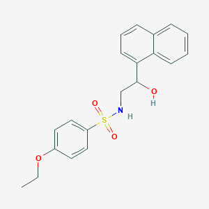 4-ethoxy-N-(2-hydroxy-2-(naphthalen-1-yl)ethyl)benzenesulfonamide