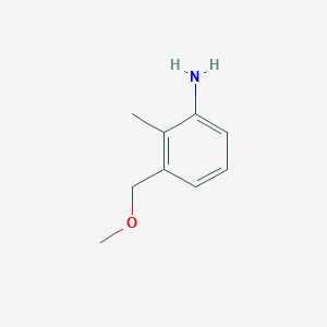 molecular formula C9H13NO B2904950 3-(甲氧基甲基)-2-甲基苯胺 CAS No. 39053-19-5