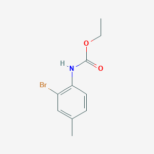 molecular formula C10H12BrNO2 B2905011 Ethyl (2-bromo-4-methylphenyl)carbamate CAS No. 112671-44-0