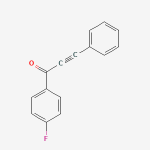 molecular formula C15H9FO B2905032 1-(4-Fluorophenyl)-3-phenylprop-2-yn-1-one CAS No. 82677-84-7
