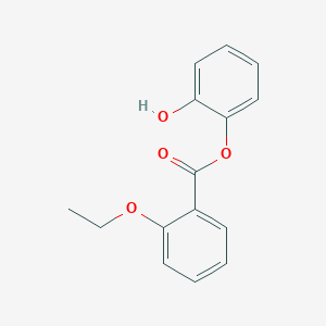 molecular formula C15H14O4 B290508 2-Hydroxyphenyl 2-ethoxybenzoate 
