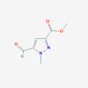 Methyl 5-formyl-1-methyl-1H-pyrazole-3-carboxylate