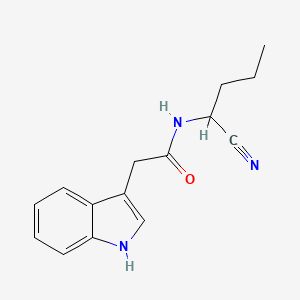 N-(1-cyanobutyl)-2-(1H-indol-3-yl)acetamide