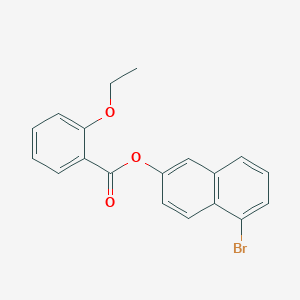 5-Bromo-2-naphthyl 2-ethoxybenzoate