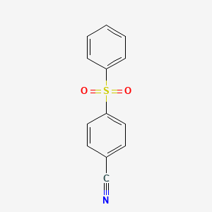 molecular formula C13H9NO2S B2905197 4-(苯磺酰基)苯甲腈 CAS No. 28525-13-5