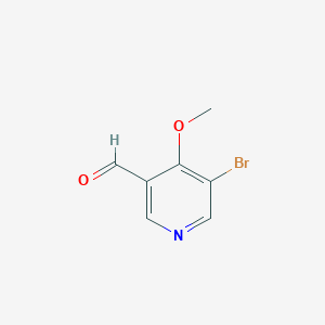 molecular formula C7H6BrNO2 B2905244 5-Bromo-4-methoxynicotinaldehyde CAS No. 1289161-72-3